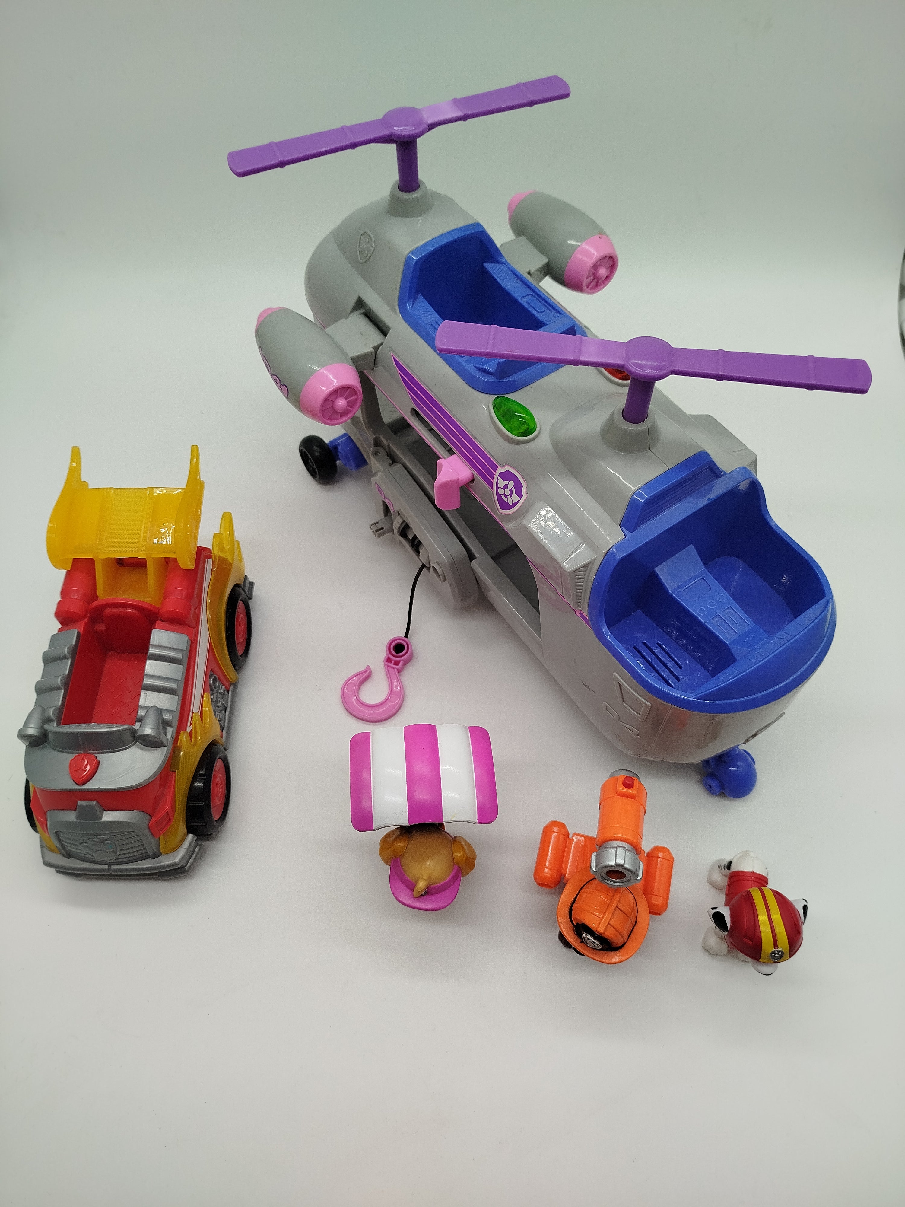 Paw Patrol Bundle – Hubschrauber & 3 Figuren